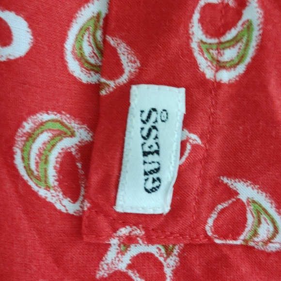 🔥🔥🔥GUESS Georges Marciano mens moon button down shirt 80s M - Picture 12 of 13